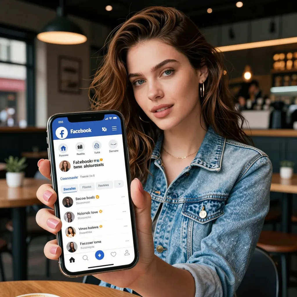 Influencer showing Facebook page likes