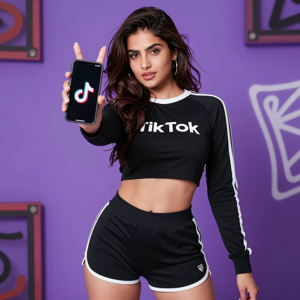 TikTok profile with high engagement