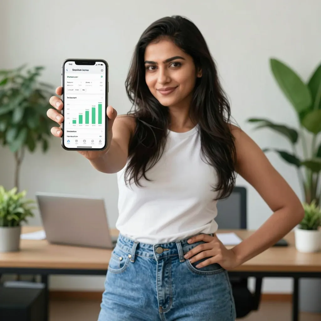 Influencer promoting free SMM panel trial